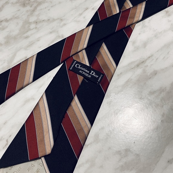 Christian Dior Silk Tie - Picture 2 of 2